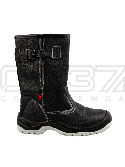 Сапоги зимние Скорпион нат.кожа (I-III и Особый кл.пояс) ПУ-ТПУ иск.мех с металлоподноском (2)
